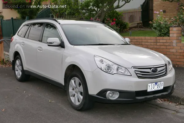 Subaru Outback Outback IV (BR, BM) Limited 2.5i (170 лс) 2010 - 2011 — фото 2