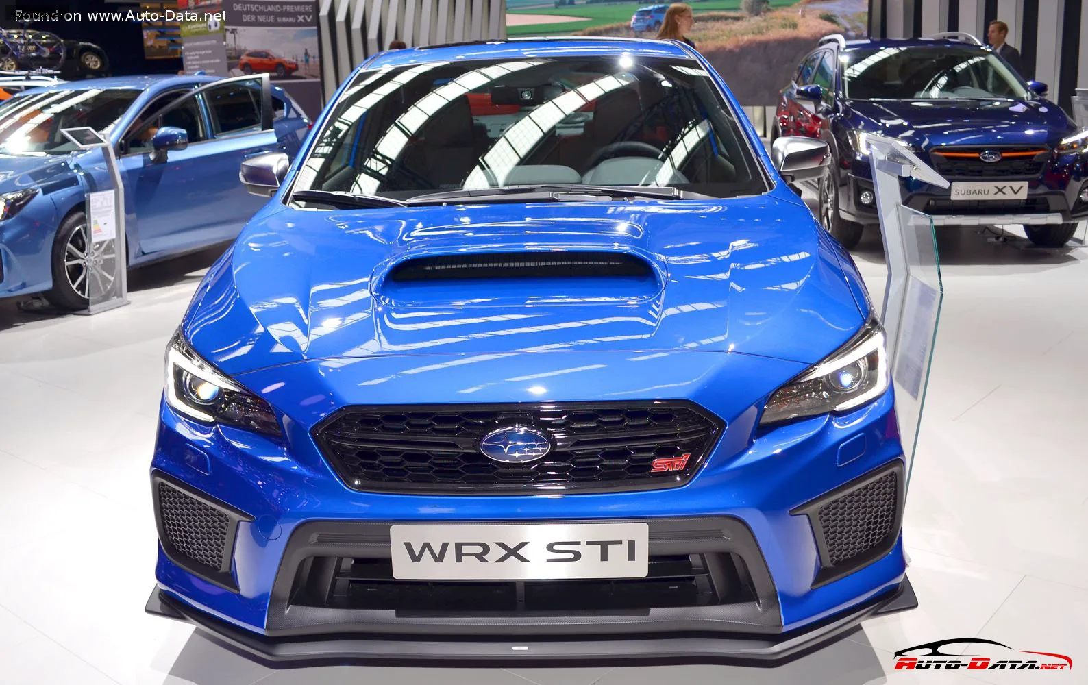 Subaru WRX WRX STI (facelift 2018) 2.5 (300 лс) AWD 2018 -
