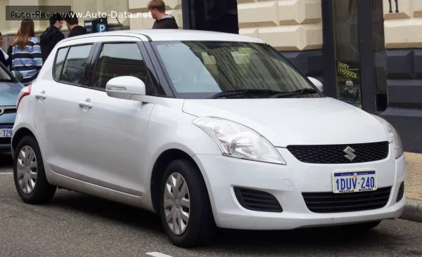 Suzuki Swift Swift V 1.3 DDiS (75 лс) 5D 2010 - 2013 — фото 2