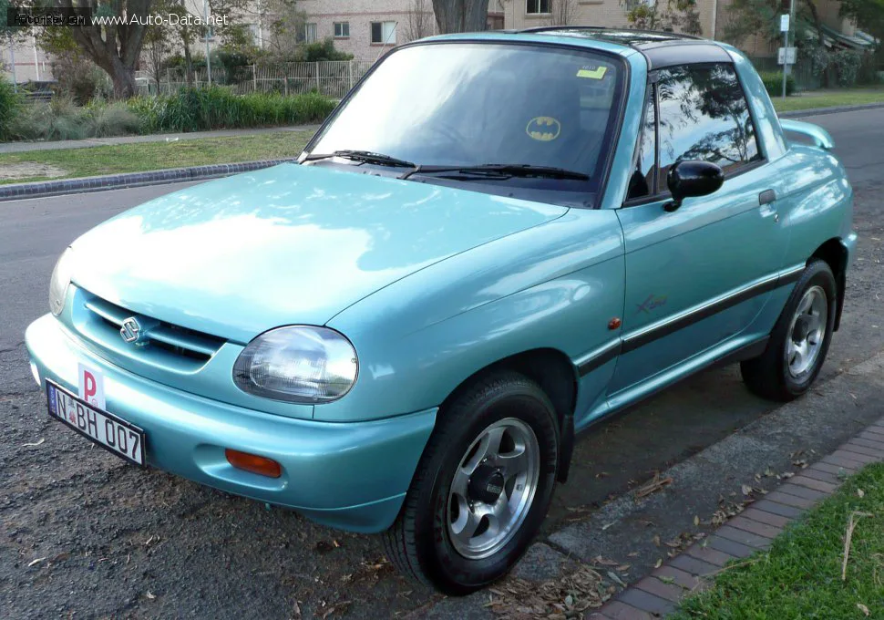 Suzuki X-90 X-90 (EL) 1.6 i 16V (97 лс) 4x4 Automatic 1995 - 1997