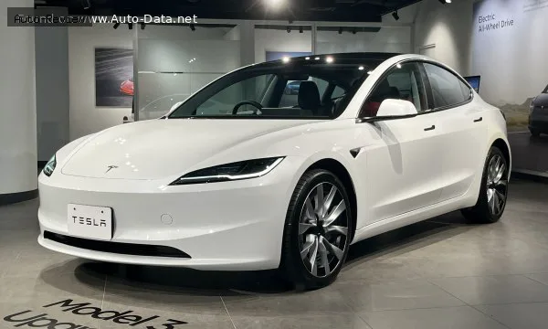Tesla Model 3 Model 3 (Highland, facelift 2023) 60 kWh (283 лс) 2023 - 2025 — фото 2