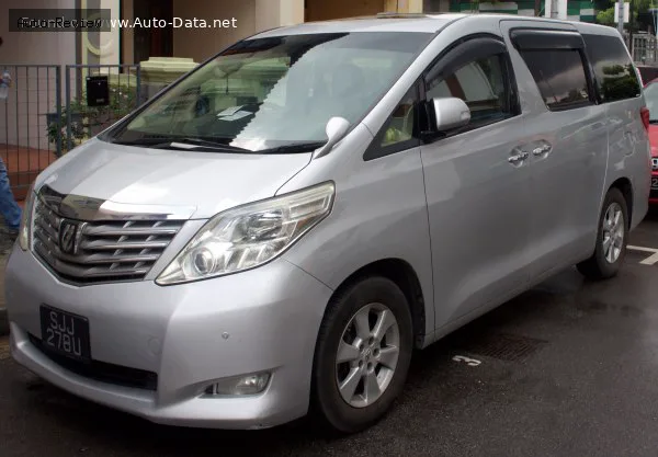 Toyota Alphard Alphard II 2.4 (170 лс) 2008 - 2011 — фото 2