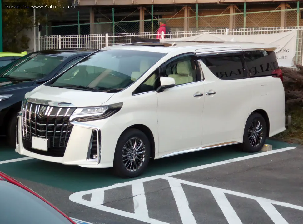 Toyota Alphard Alphard III (facelift 2018) 2.5 (152 лс) Hybrid E-Four e-CVT 2018 - 2023
