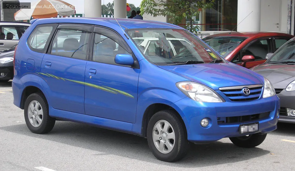 Toyota Avanza Avanza I 1.3 (86 лс) 2003 - 2006