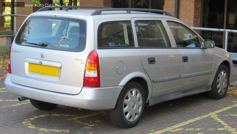 Vauxhall Astra Astra Mk IV Estate 1.4 16V (90 лс) 1998 - 2000 — фото 2