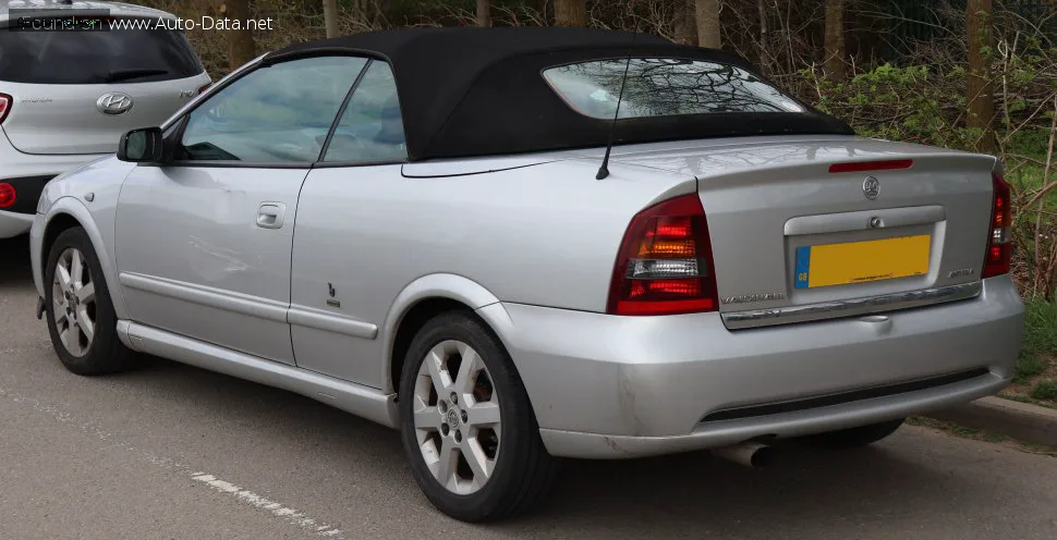 Vauxhall Astra Astra Mk IV Convertible 1.6 16V (100 лс) 2000 - 2004