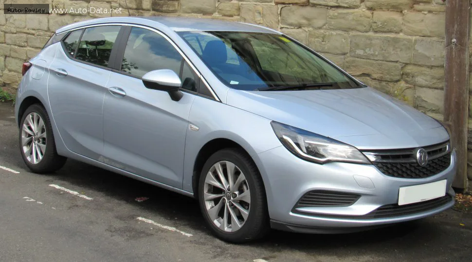 Vauxhall Astra Astra Mk VII 1.6 CDTi (136 лс) start&stop 2015 - 2019
