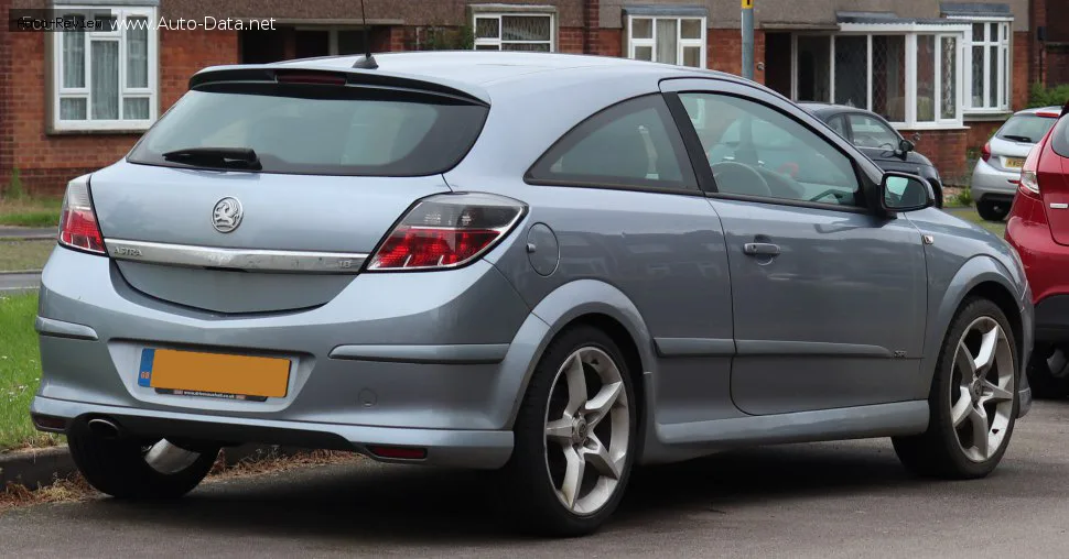 Vauxhall Astra Astra Mk V CC Sport Hatch 1.6i 16V (105 лс) 2005 - 2010