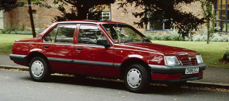 Vauxhall Cavalier Cavalier Mk II 1.6i CAT (75 лс) Automatic 1986 - 1988