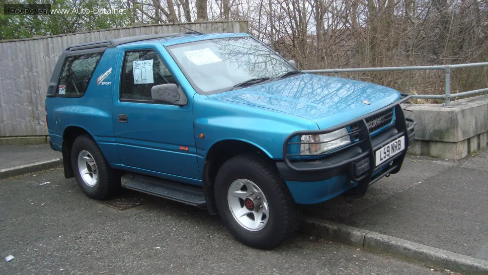 Vauxhall Frontera Frontera Sport 2.0i (115 лс) 1992 - 1998
