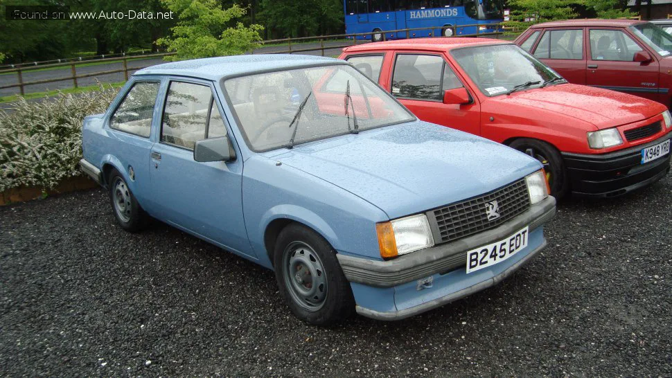 Vauxhall Nova Nova 1.0 (45 лс) 1983 - 1987 — фото 2