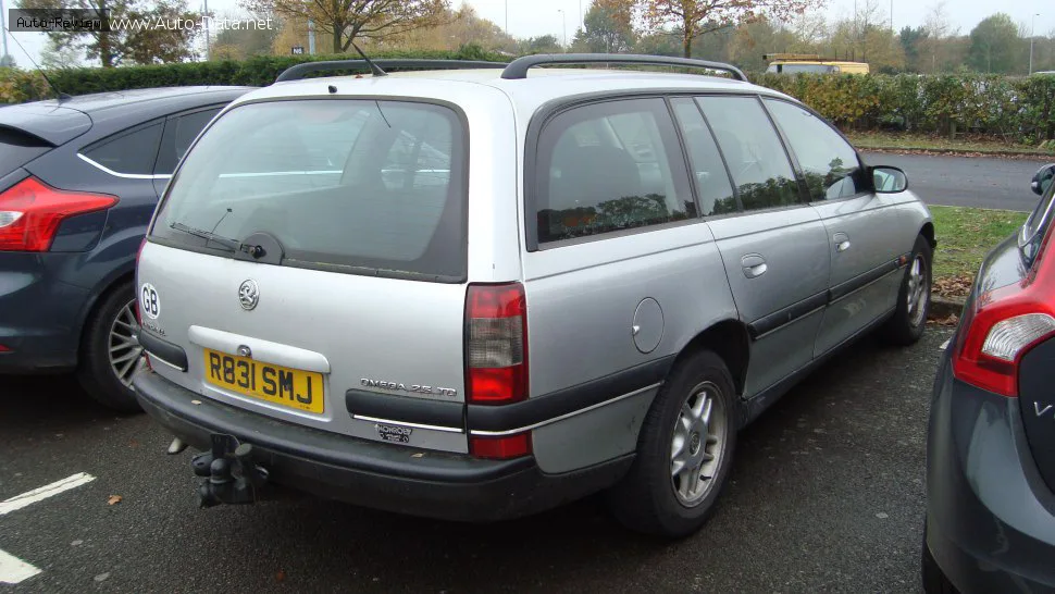 Vauxhall Omega Omega Estate B 3.0i V6 (211 лс) 1994 - 1999