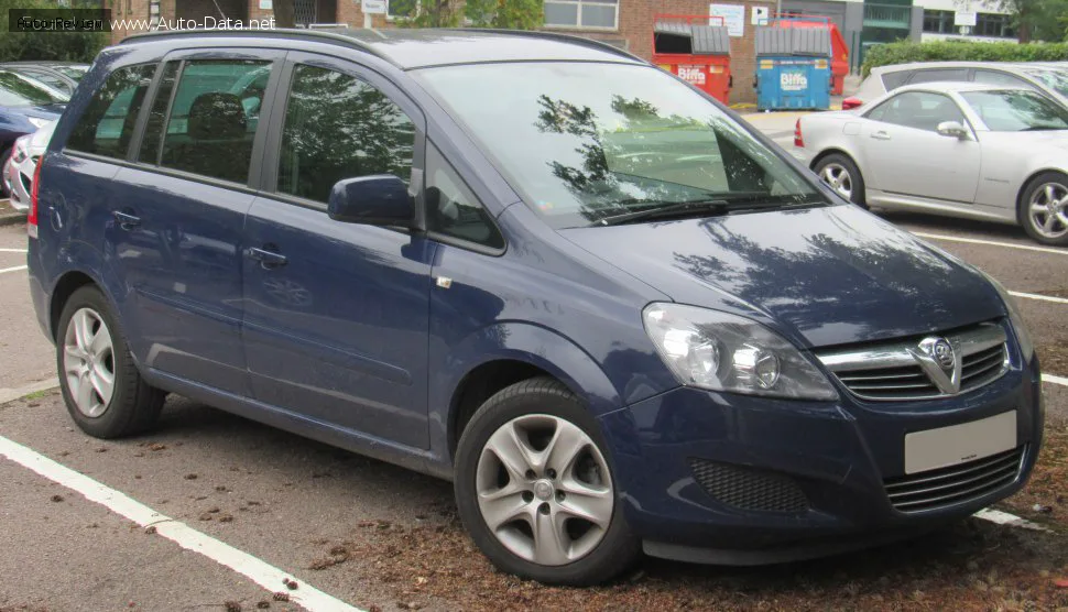 Vauxhall Zafira Zafira B (facelift 2008) 1.8 XER (140 лс) 2008 - 2011
