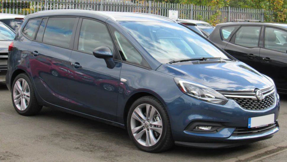 Vauxhall Zafira Zafira C Tourer (facelift 2016) 2.0 CDTi (170 лс) Start/Stop 2016 - 2018