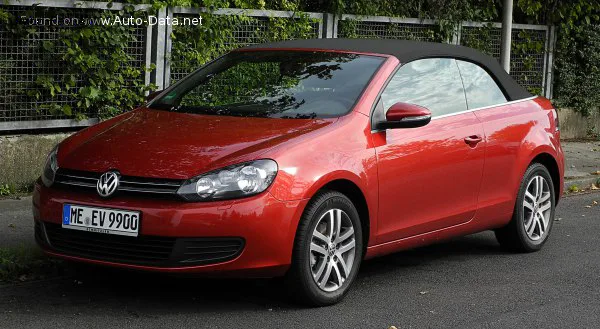 Volkswagen Golf Golf VI Cabriolet 2.0 TDI (140 лс) 2011 - 2015 — фото 2