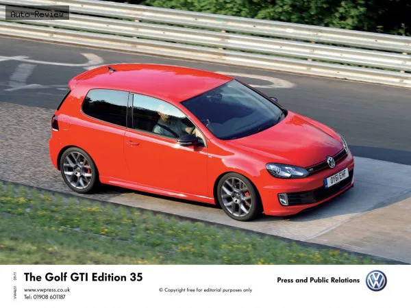 Volkswagen Golf Golf VI (3-door) GTI Edition 35 2.0 TSI (235 лс) DSG 2011 - 2012 — фото 4